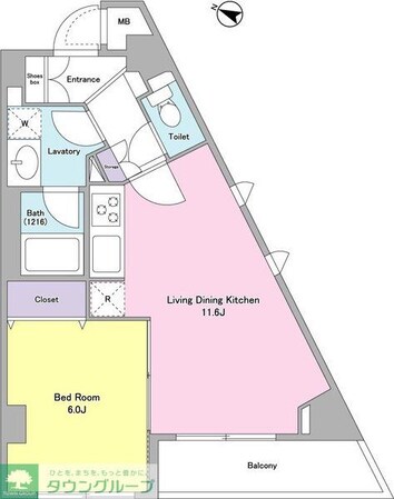 コンフォリア文京白山の物件間取画像